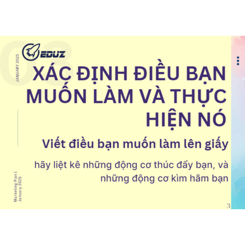 3. Xác định điều bạn muốn làm và thực hiện nó